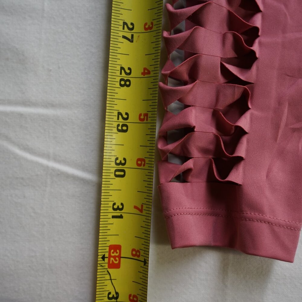 Womens Pink Nike Workout Leggings, Size XS - Picture 6 of 9